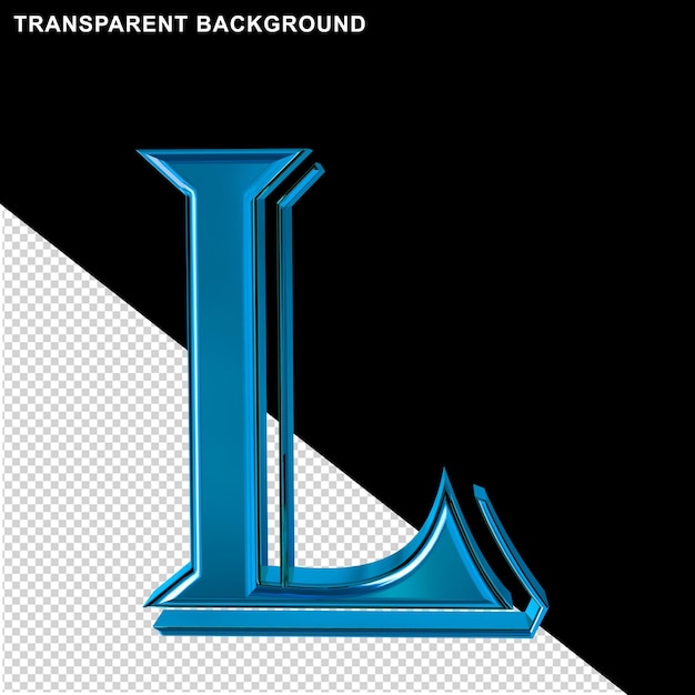 PSD letter l