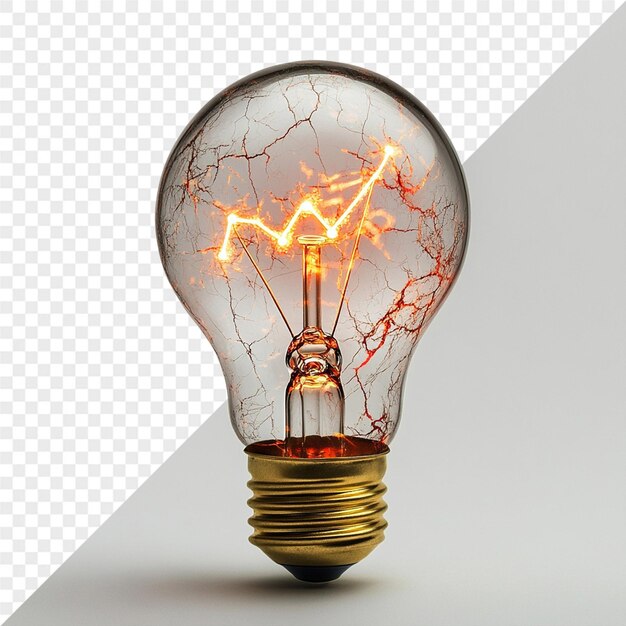 PSD a light bulb with the word quot t quot on it