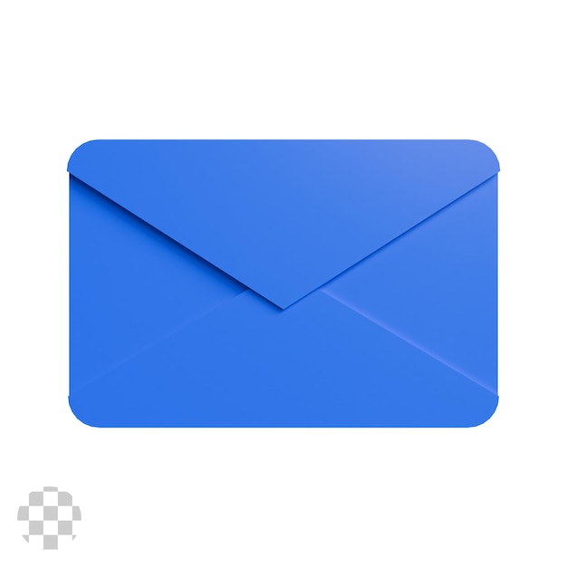 PSD mail 3d icon