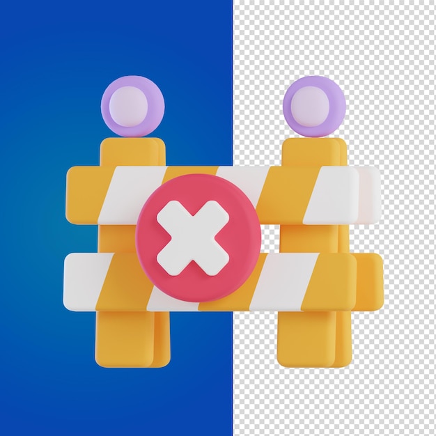 PSD under maintenance 3d illustration