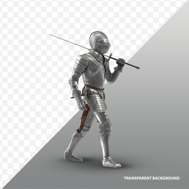 PSD medieval knight
