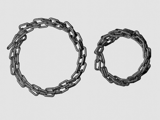 PSD metal chain