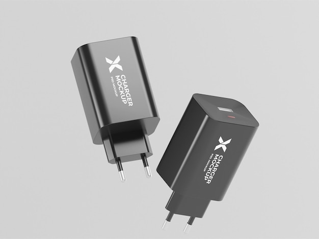 PSD mobile charger mockup