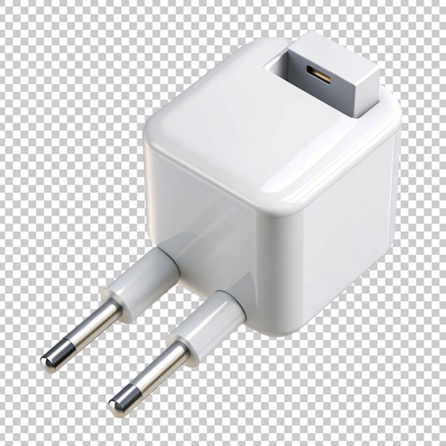 PSD mobile charger on transparent background