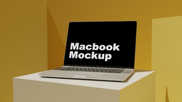PSD mockup macbook