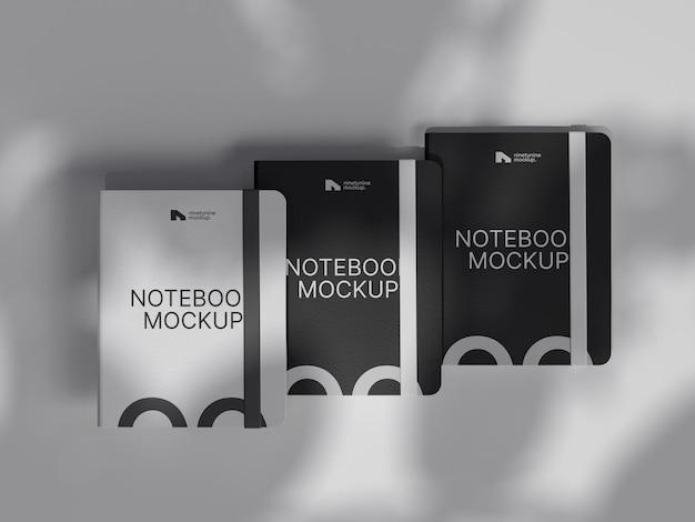 PSD modern notebook mockup
