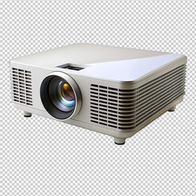 PSD modern projector on transparent background
