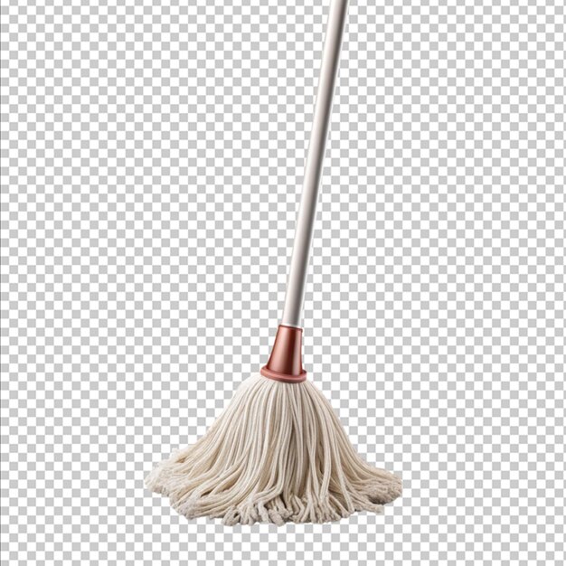 PSD mop on a transparent background