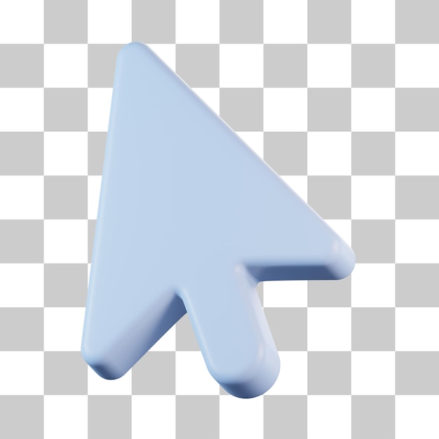 PSD mouse cursor 3d icon