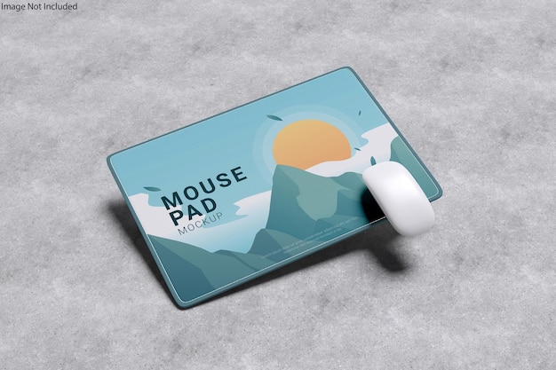 PSD mouse pad mockup