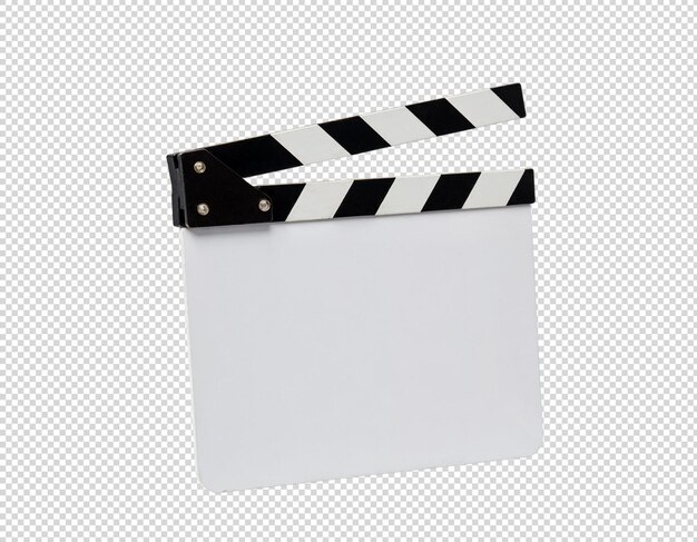 PSD movie clapper board