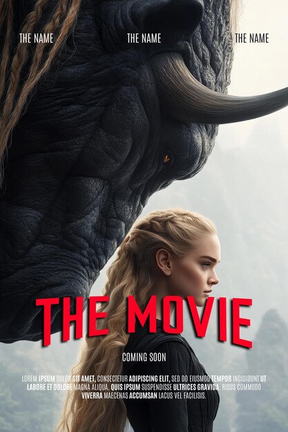 PSD a movie poster for the movie the movie the movie the movie the movie is about the movie