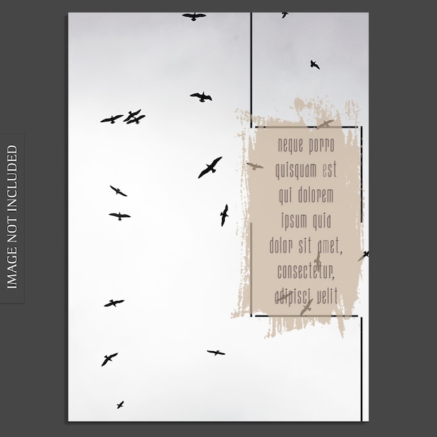 PSD multipurpose elegant card template