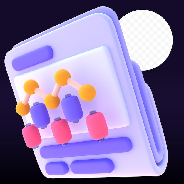 PSD newspaper 3d rendered image