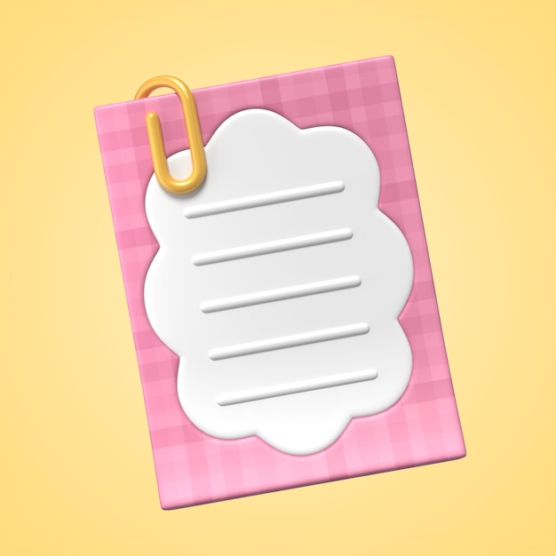 PSD notes icon design