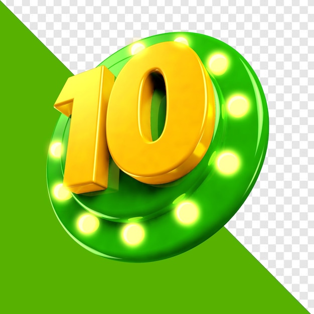 PSD number 10 dec 3d for compositing