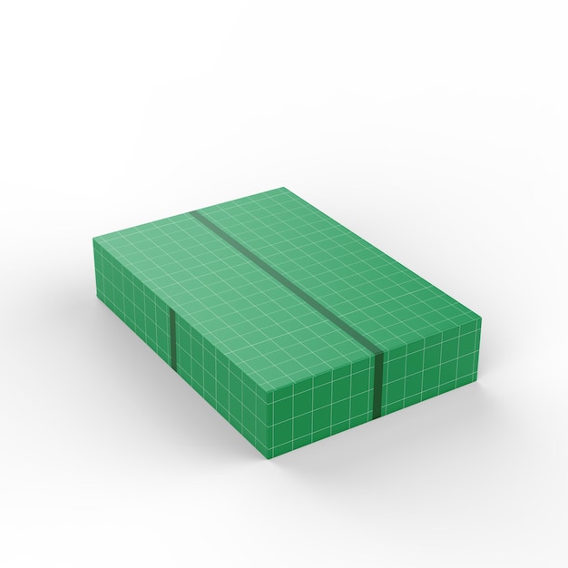 PSD paper box mockup