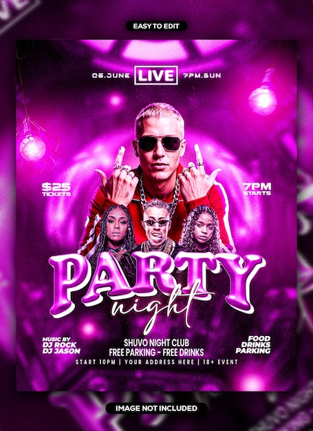 PSD party night at shuvo night club