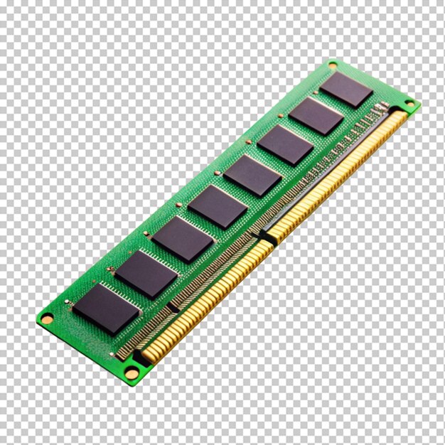 PSD pc ram on transparent background