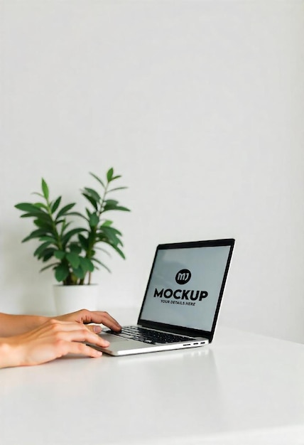 PSD person working on laptop