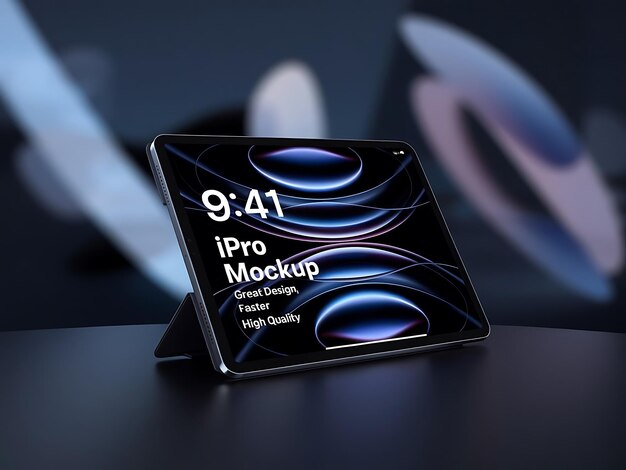 PSD a phone display with the time of 9 00 on it