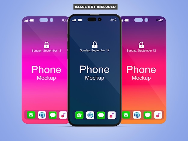 PSD phone mockup