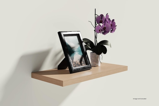 PSD photo frame mockup