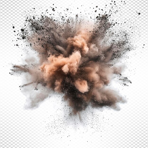 PSD a picture of a explosion from the explosion