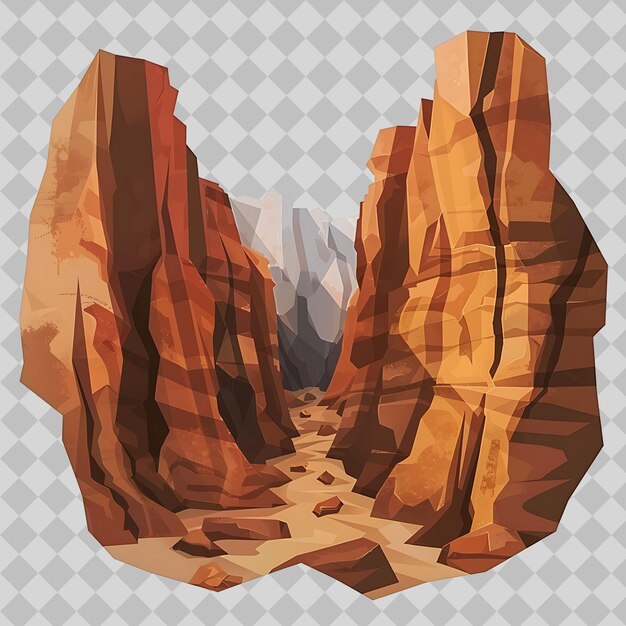 PSD a picture of a mountain with a river running through it