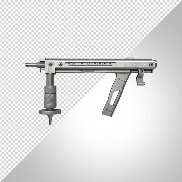 PSD a piece of metal with a screwdriver on it