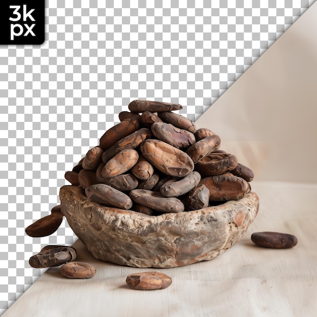 PSD a pile of nuts including a pile of nuts