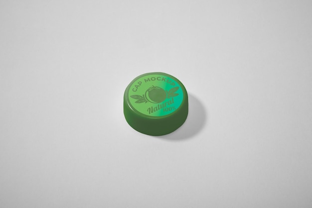 PSD plastic cap mockup design