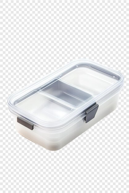PSD a plastic container with a black strap on it