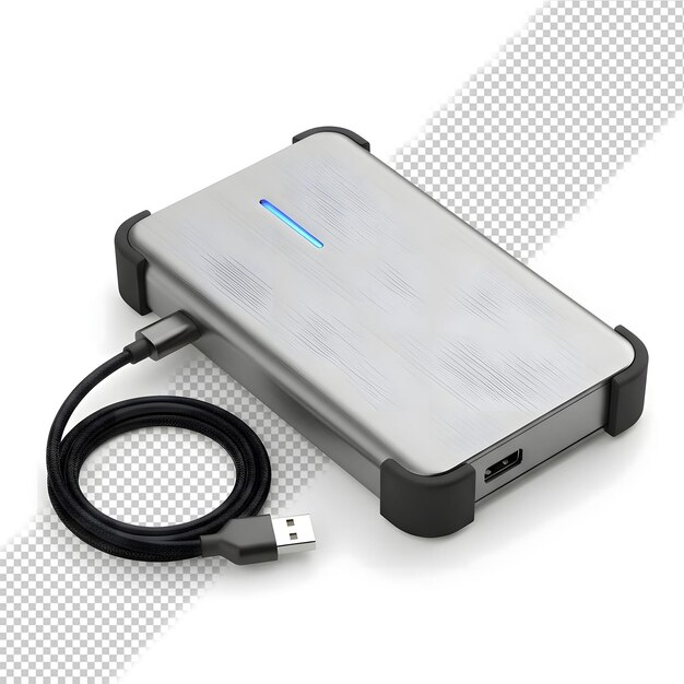 PSD portable external hard drive with usb cable