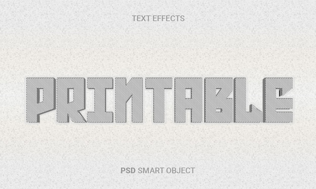 print editable 3d text with psd smart object