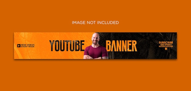 PSD professional youtube banner cover design