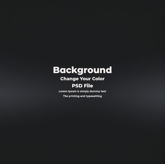 PSD psd abstract black gradient background empty dark texture studio room wallpaper