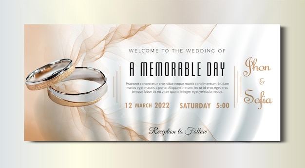 PSD psd gradient indian wedding invitation