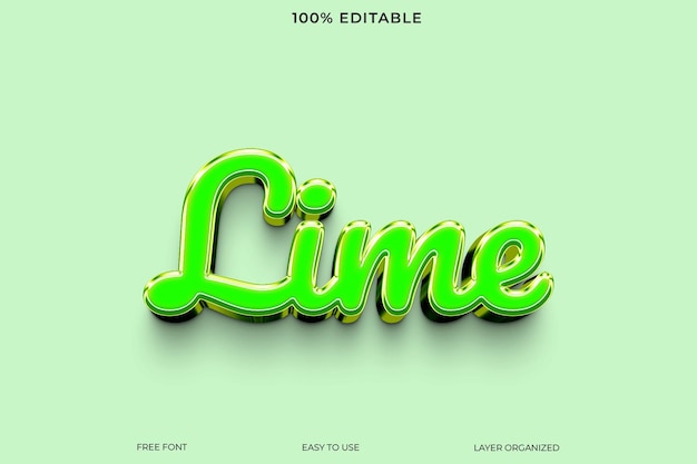 PSD psd text style editable effect