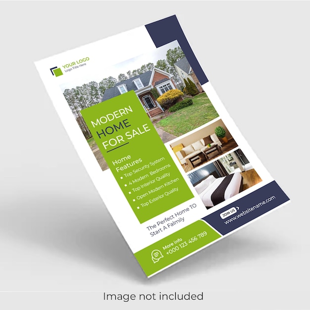 PSD real estate flyer