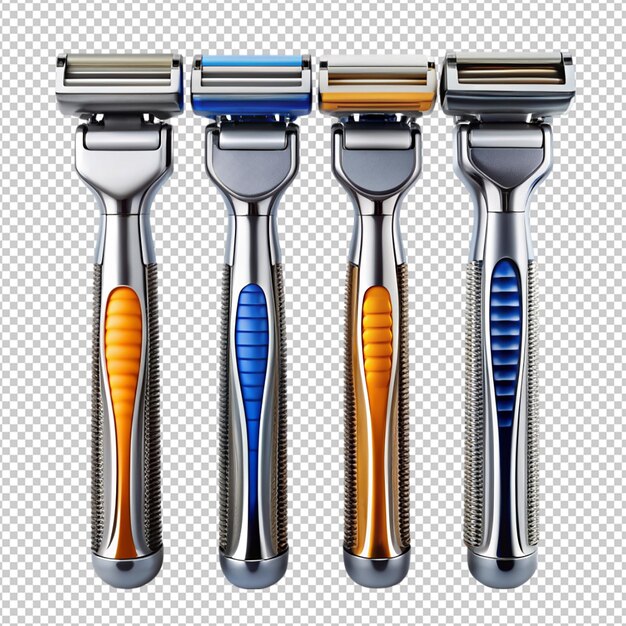 PSD realistic men razor set