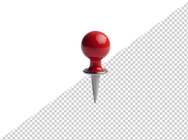 PSD red push pin