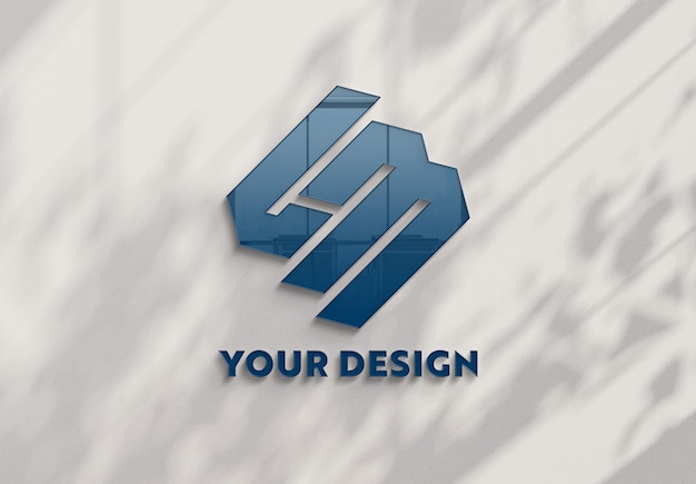 PSD reflecting logo on office wall