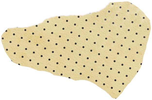 PSD ripped dot paper abstract shape