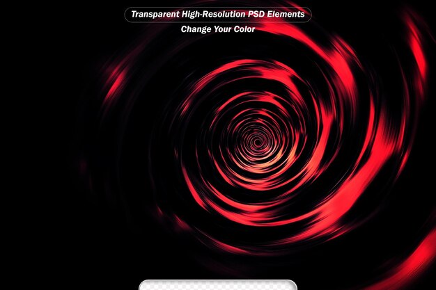 PSD round circular illustration