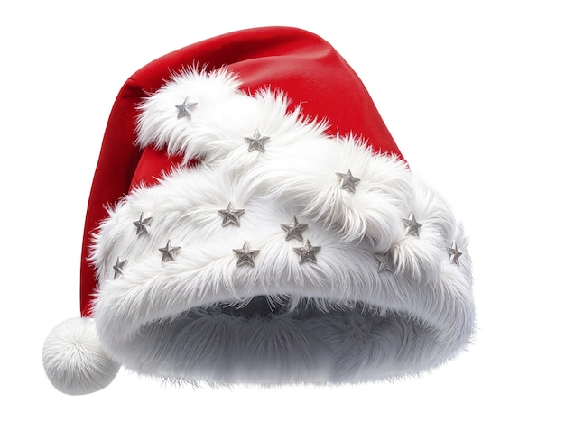 PSD santa christmas hat in studio