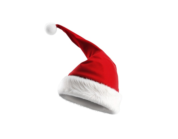 PSD santa christmas hat in studio