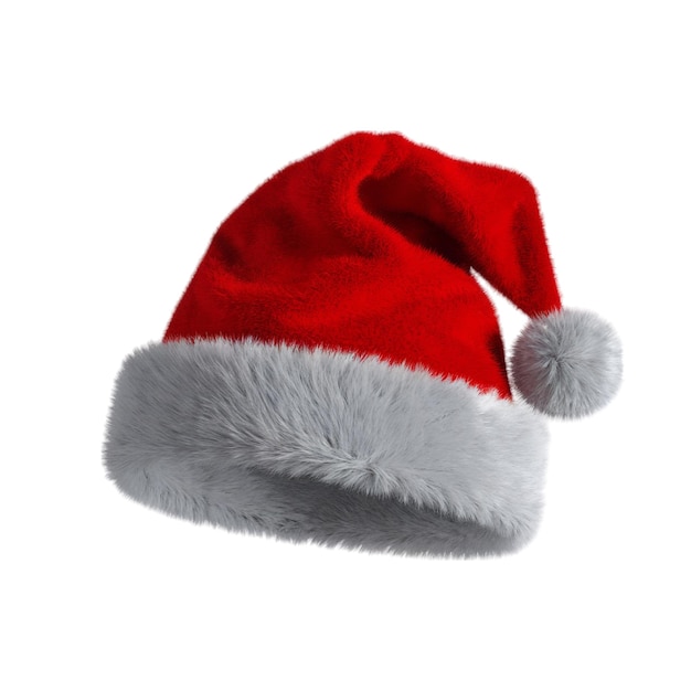 PSD santa claus cap png