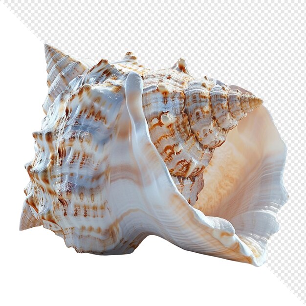 PSD seashell closeup