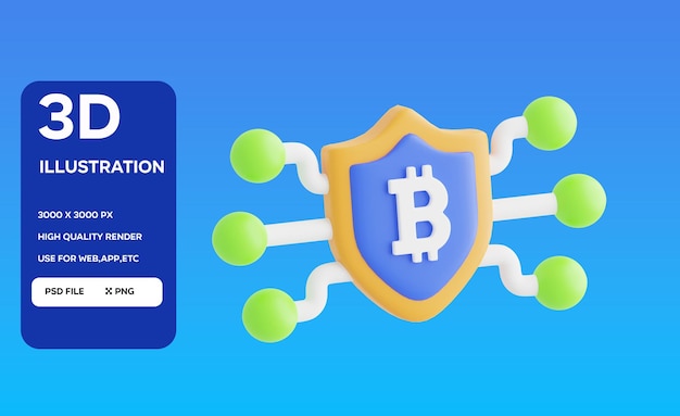 PSD security 3d element